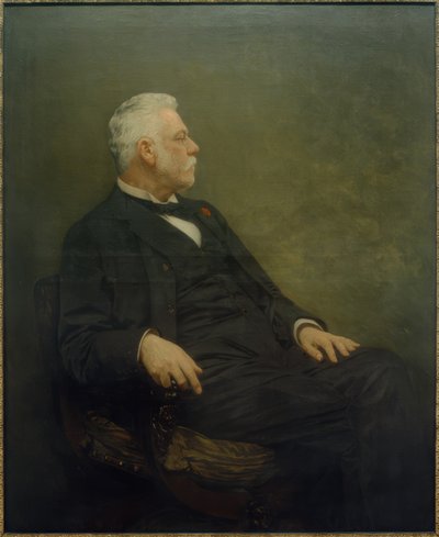 Bildnis Heinrich von Liebieg, um 1900 von Eduard Charlemont